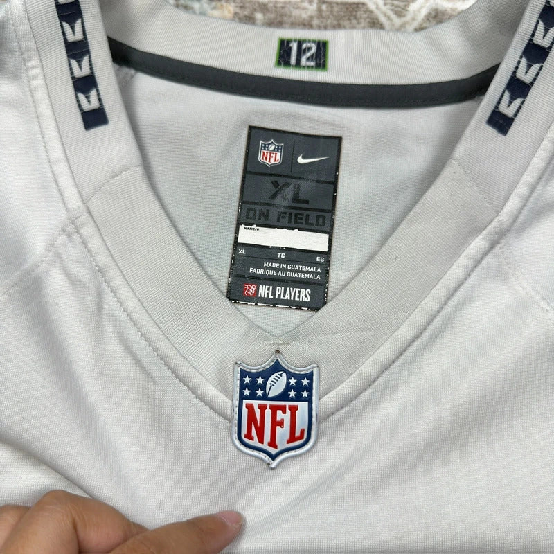 Nike NFL Seattle Seahawks Wilson Jersey in White Size XL