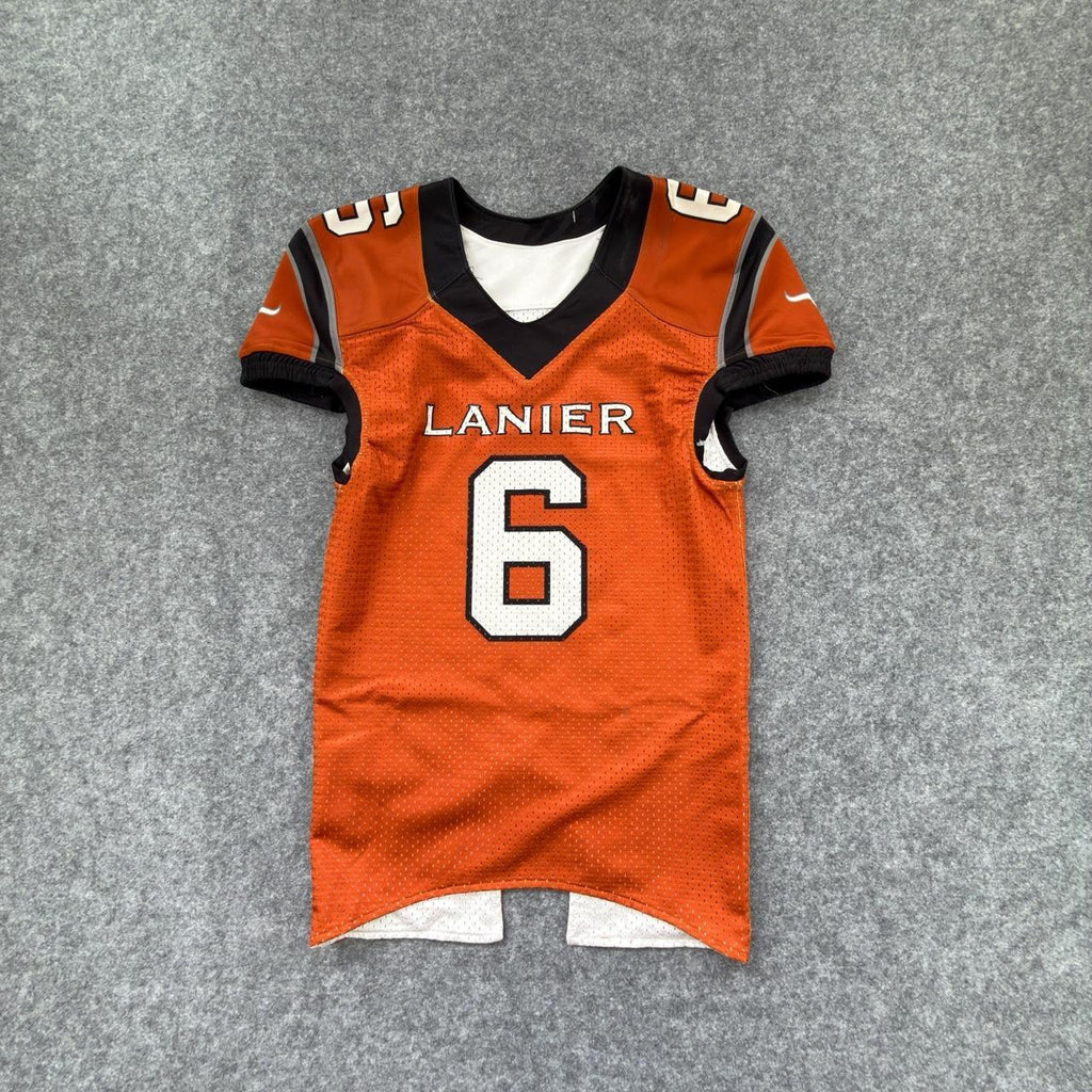 Orange Lanier football jersey #football