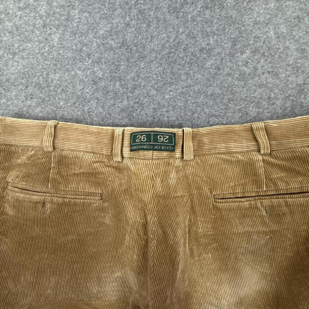 Tan corduroy Club of Comfort trousers