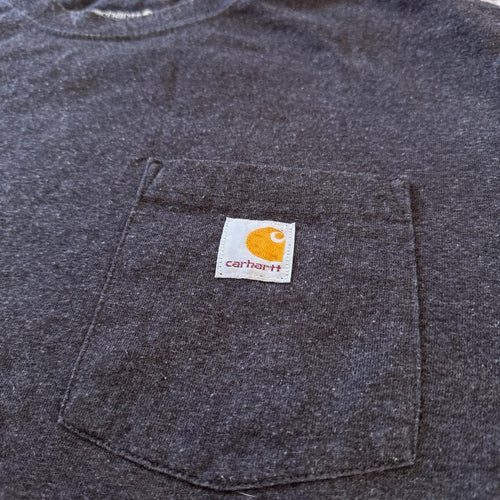 Carhartt Loose Fit Gray Pocket T-Shirt Size XL