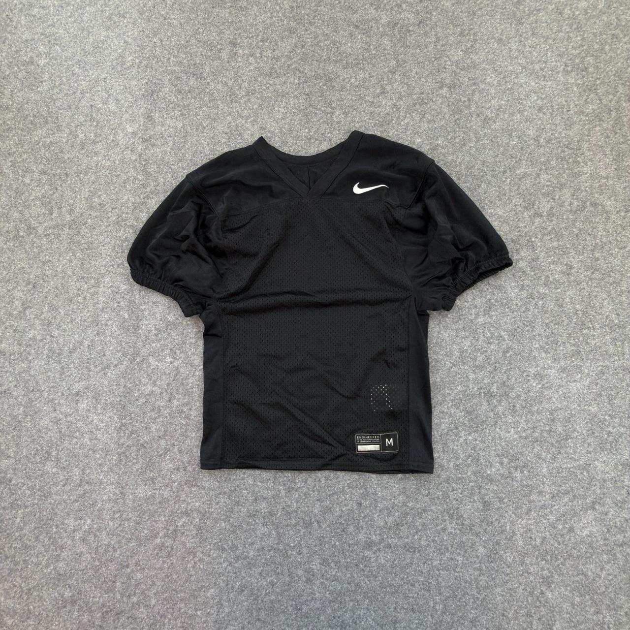 Nike Women’s V Neck Football Jersey in Black