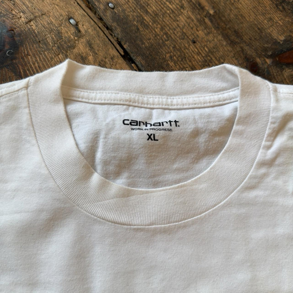 Carhartt WIP White Graphic T-Shirt Size XL