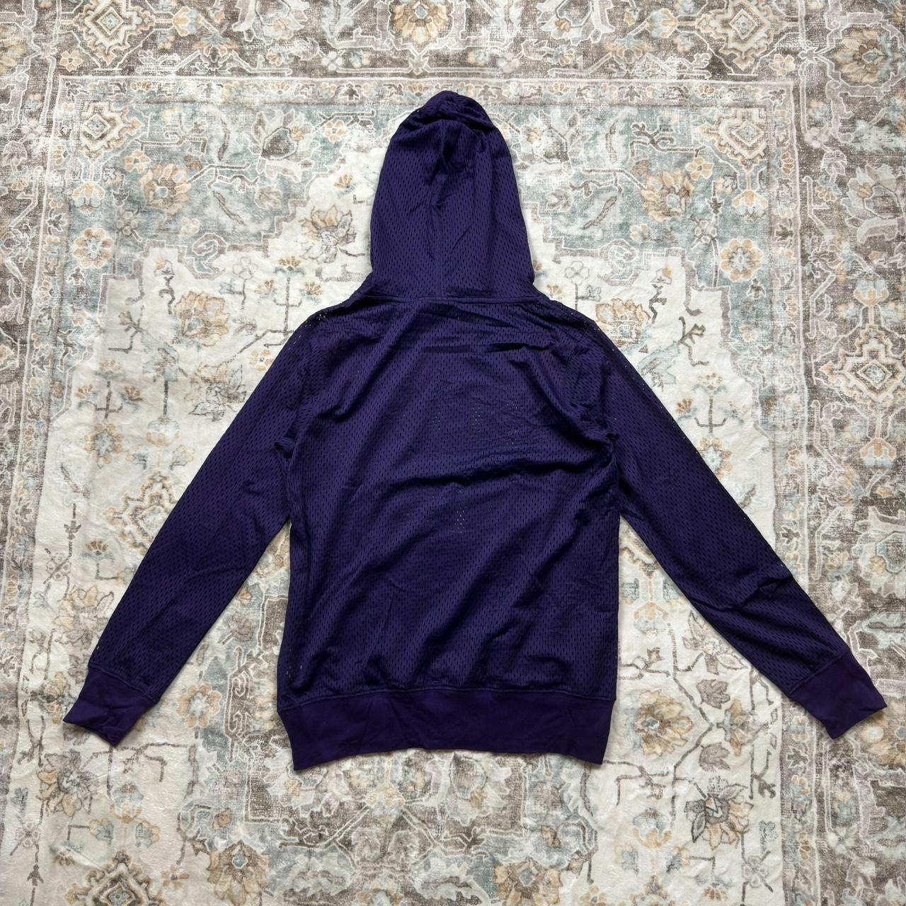 NFL Women’s Baltimore Ravens Lightweight Jersey Hoodie in Purple Size M