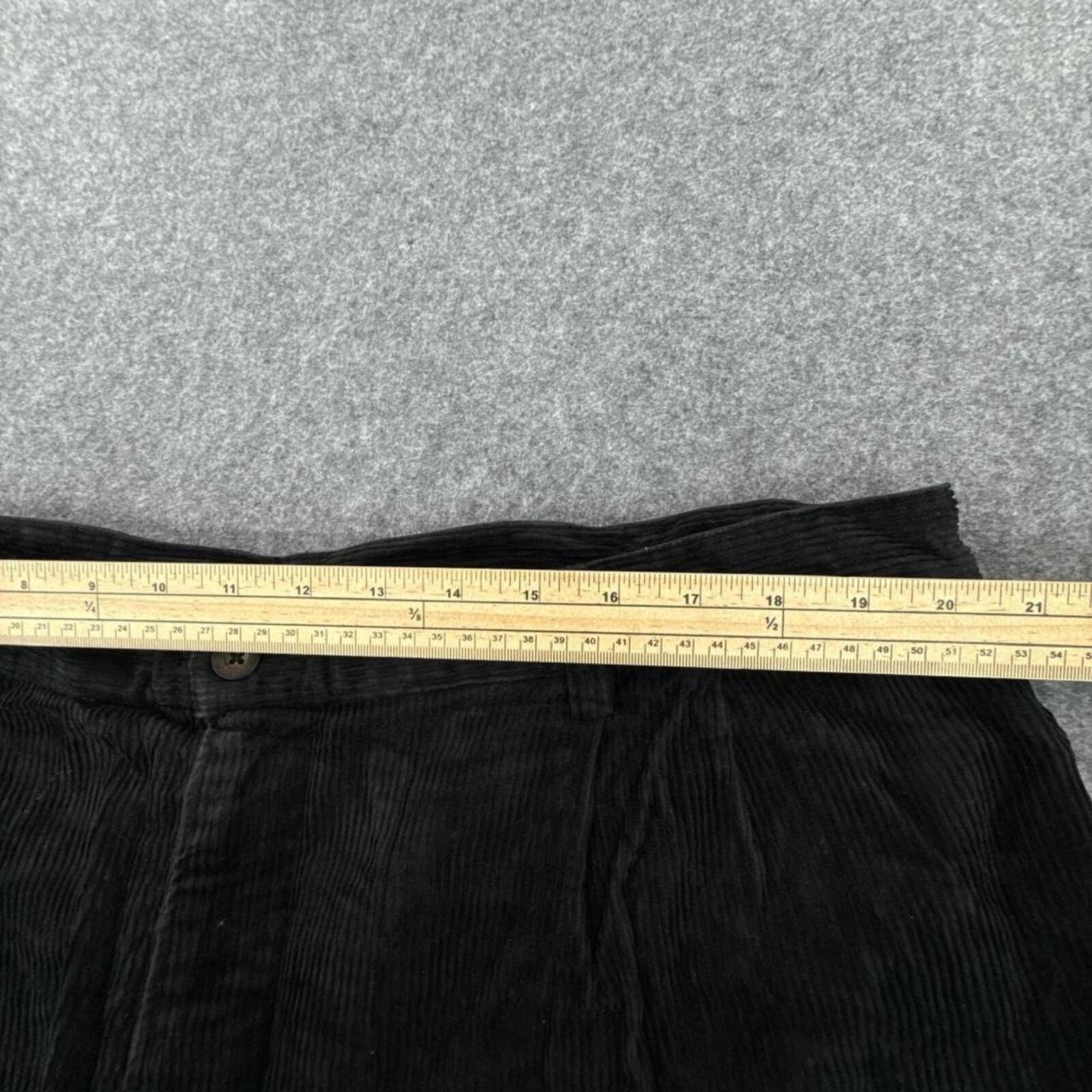 Black John Rich & Bros Woolrich corduroy trousers