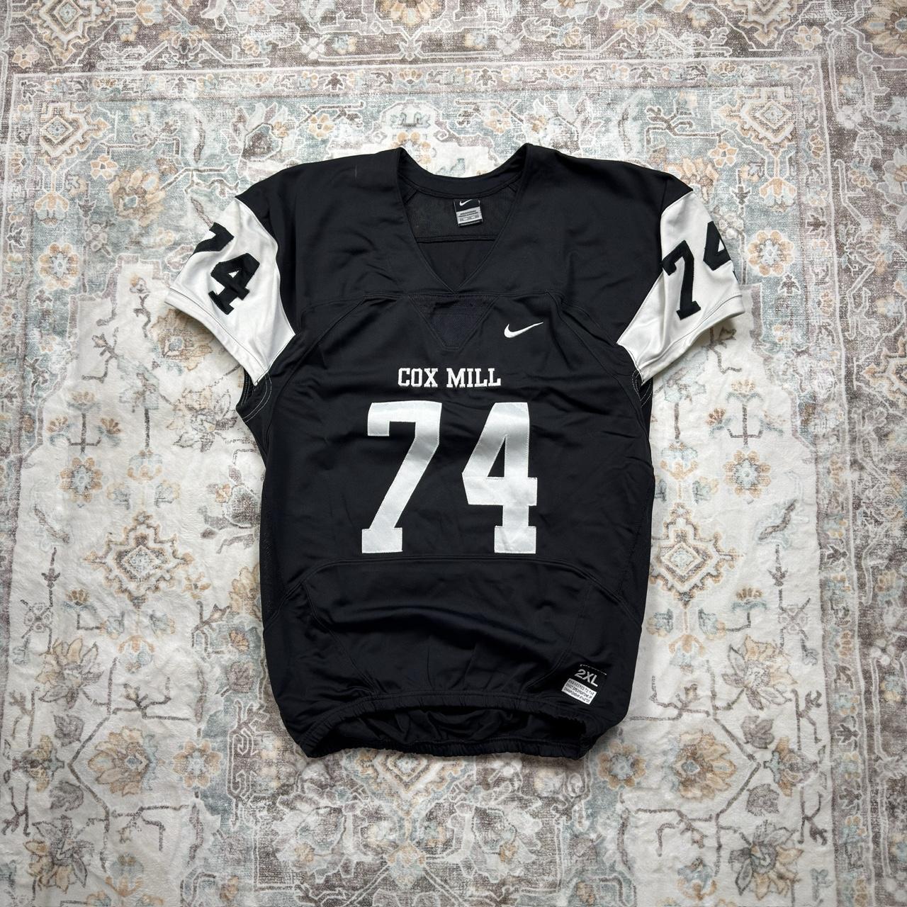 Nike Cox Mill 74 Football Jersey in Black Size 2XL