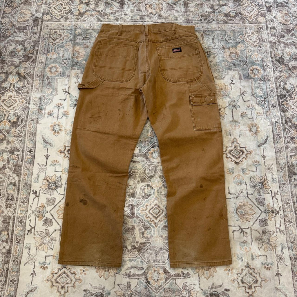 Dickies Brown Carpenter Trousers W36 L32