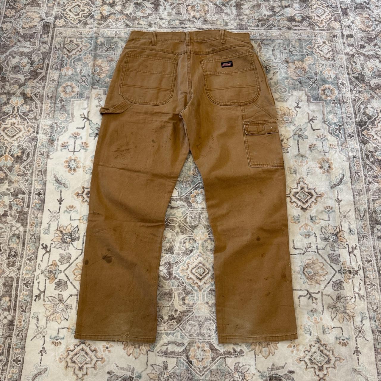 Dickies Brown Carpenter Trousers W36 L32