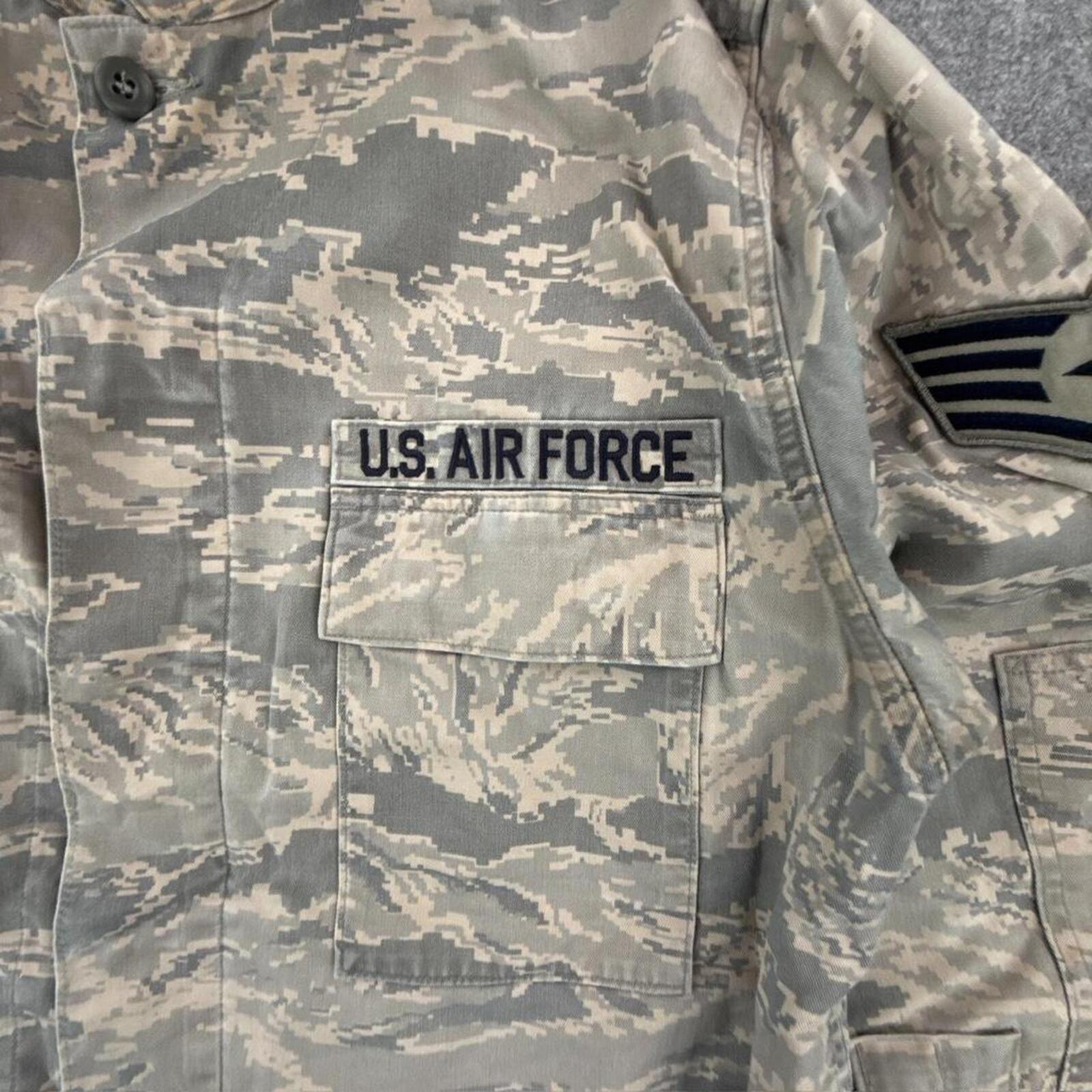 US Air Force camo jacket #militaryinspired