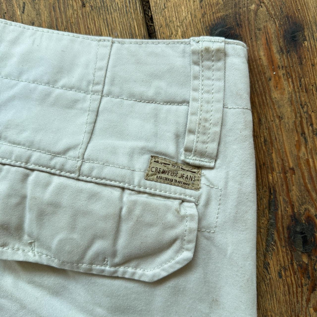 Cremieux Off White Cargo Shorts W36