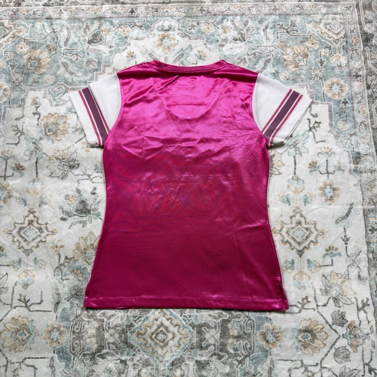 NFL Women’s Metallic Pink Packers Jersey Size M