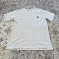Carhartt Relaxed Fit White Pocket T-Shirt Size M