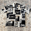 Jack & Jones Black and White Hawaiian Button-up Shirt
