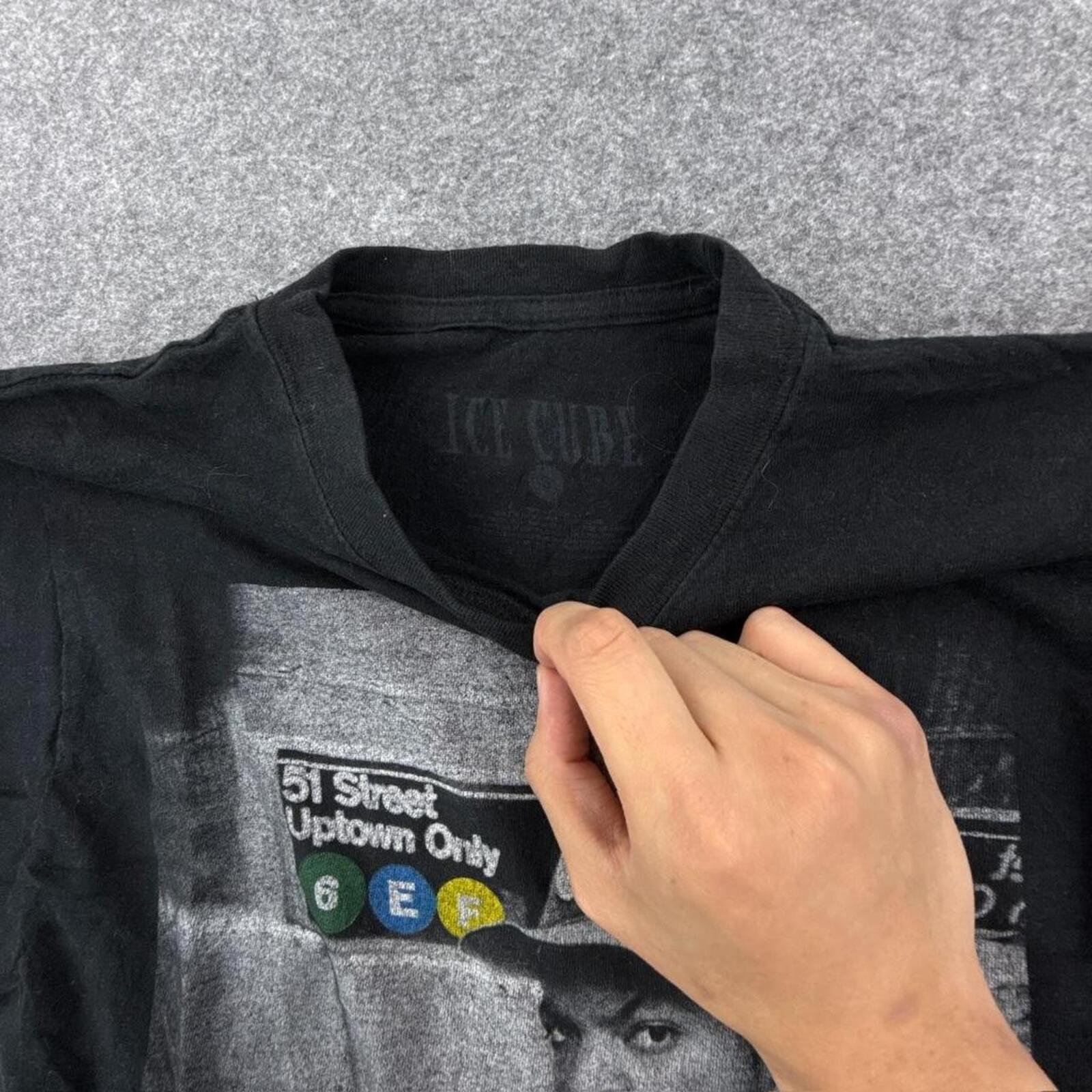 Black Ice Cube graphic tee #90s #hiphop