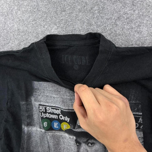 Black Ice Cube graphic tee #90s #hiphop