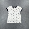 Lularoe white and black lightning bolt t-shirt