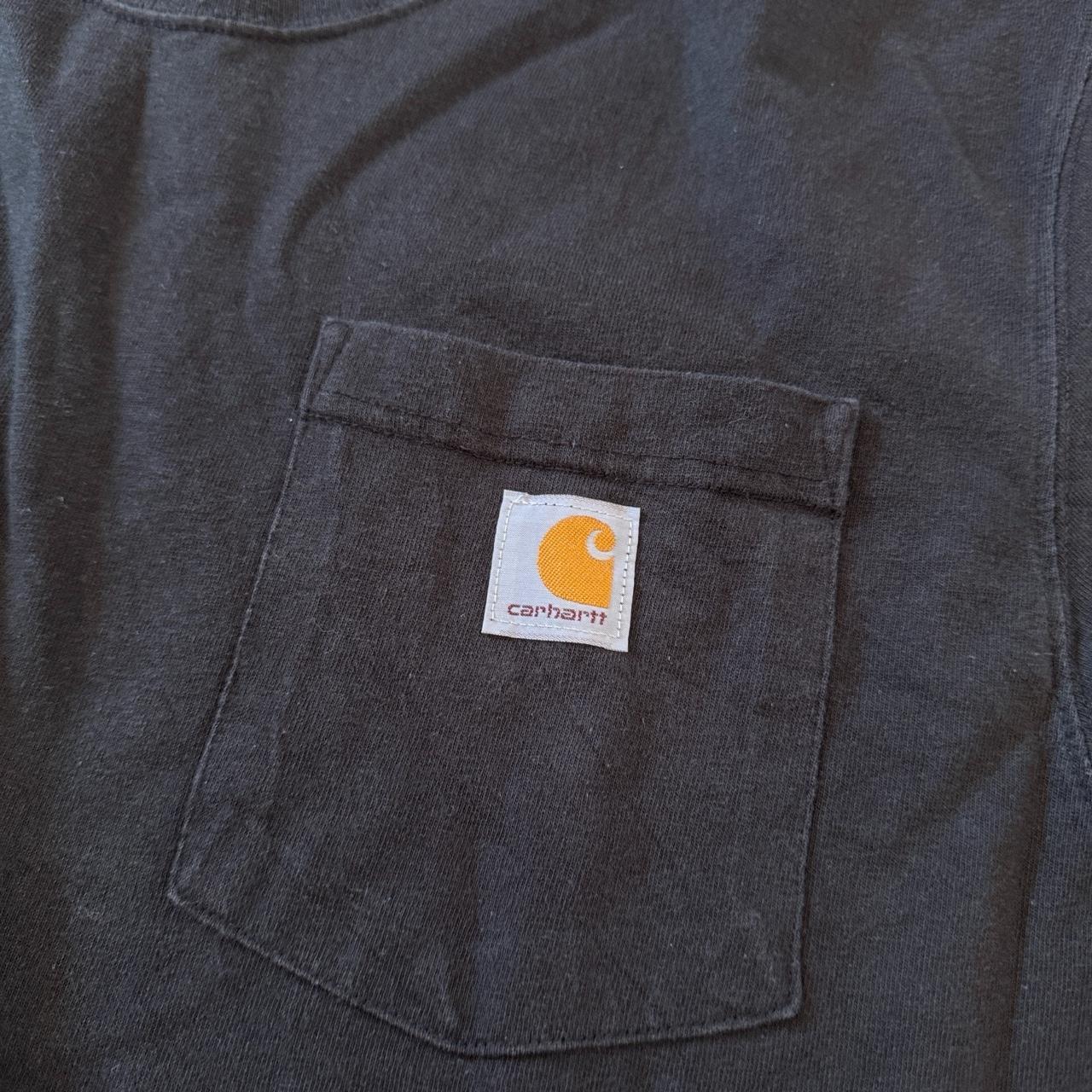 Carhartt Loose Fit Black Pocket T-Shirt Size M
