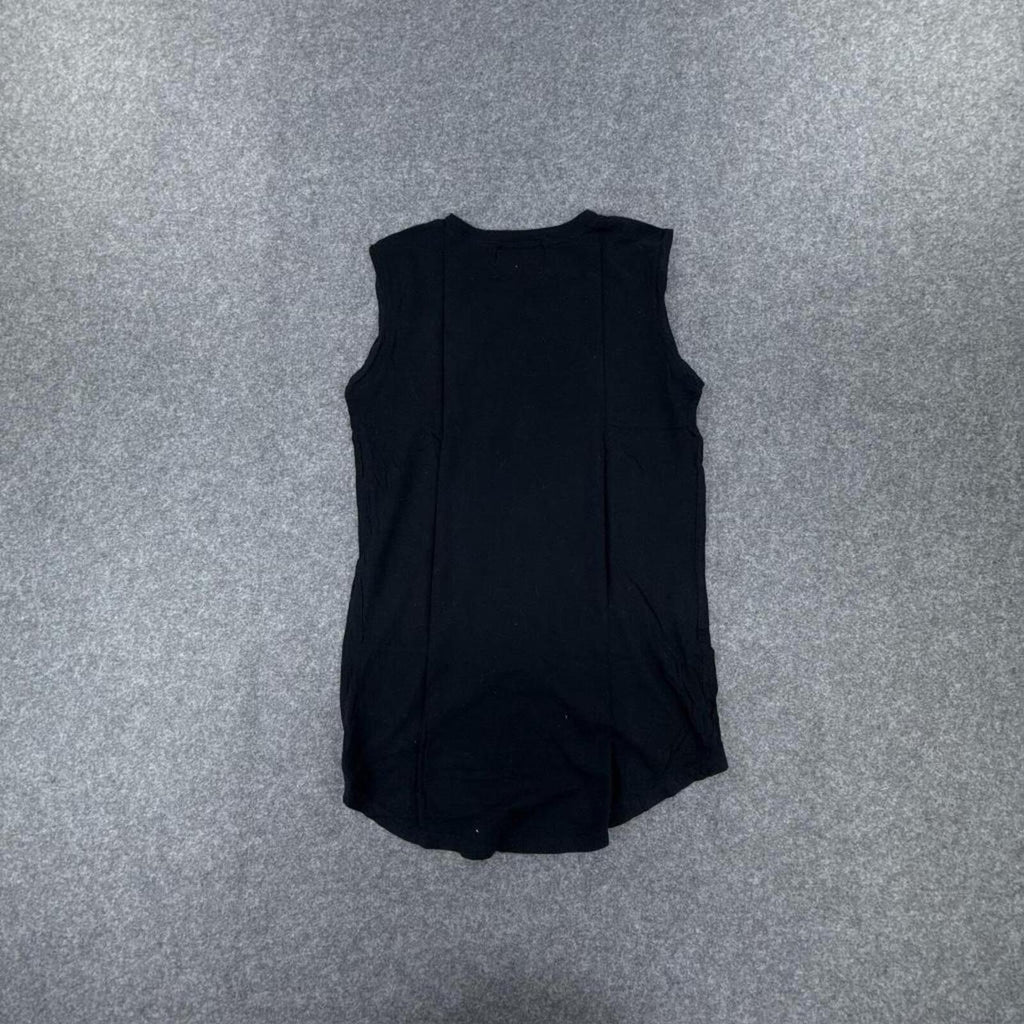 Black Rolling Stones sleeveless top