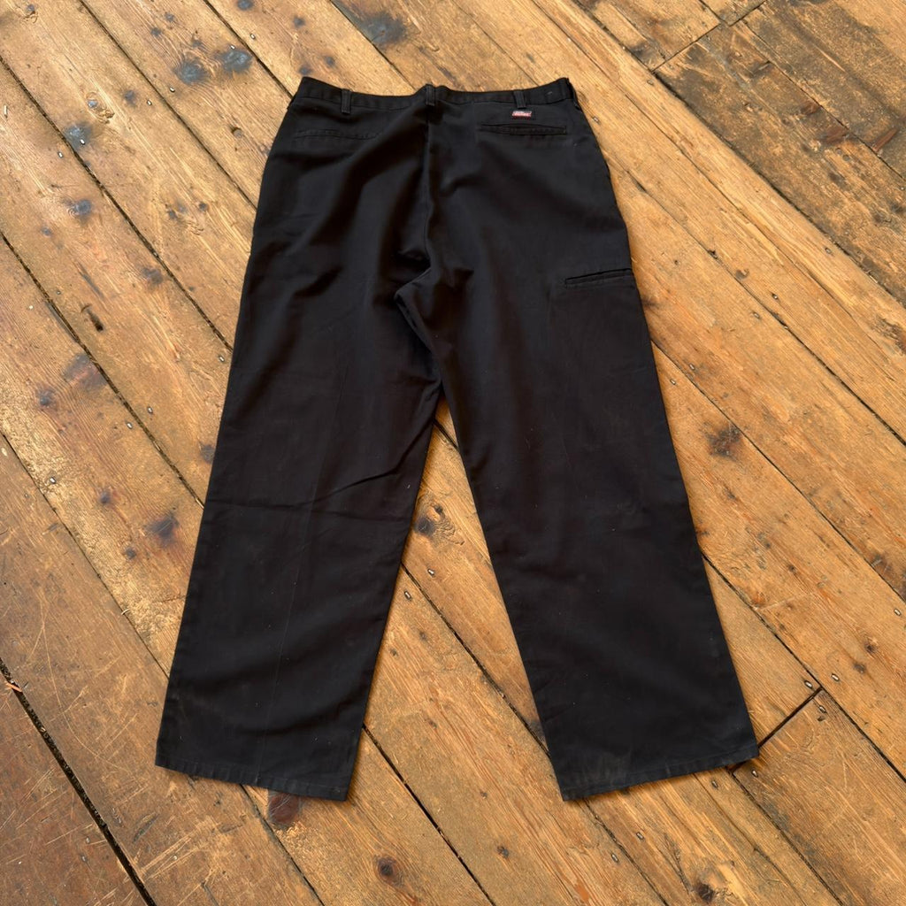 Dickies Straight Leg Carpenter Trousers Black W38