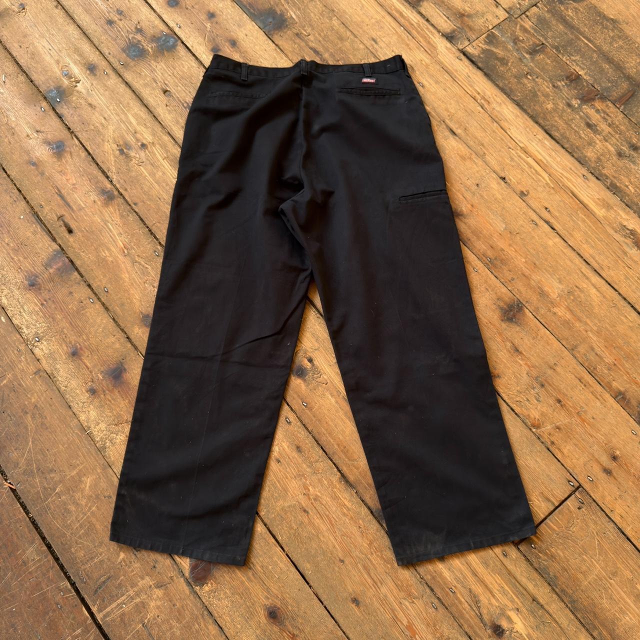 Dickies Straight Leg Carpenter Trousers Black W38