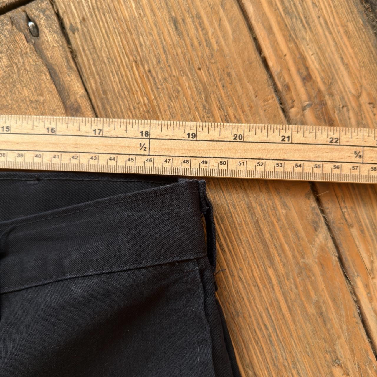 Dickies Straight Leg Carpenter Trousers Black W38