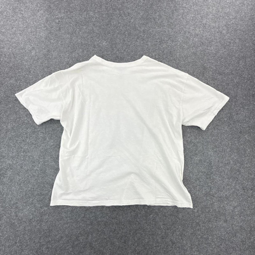 White Bob Dylan oversized graphic tee #indie #rock