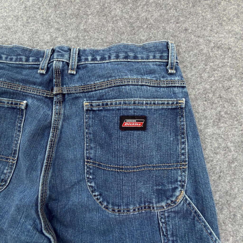 Dickies Medium Wash Relaxed Fit Blue Denim Jeans W34 L30
