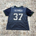 Reebok NFL Seattle Seahawks Alexander Jersey in Metallic Blue Size XL