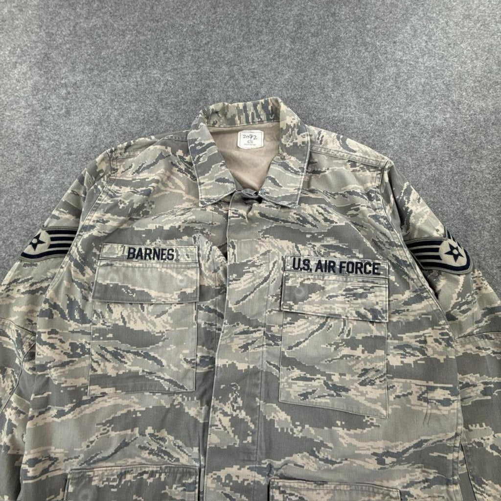 US Air Force military camo jacket