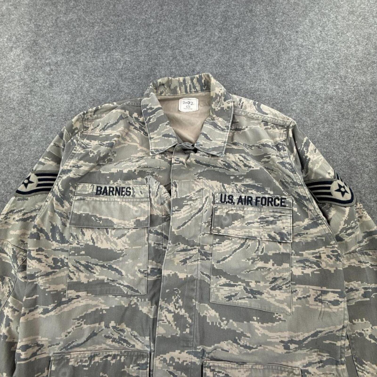 US Air Force military camo jacket