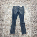 Be Rock Y2K Light Wash Skinny Jeans with Embroidered Pockets