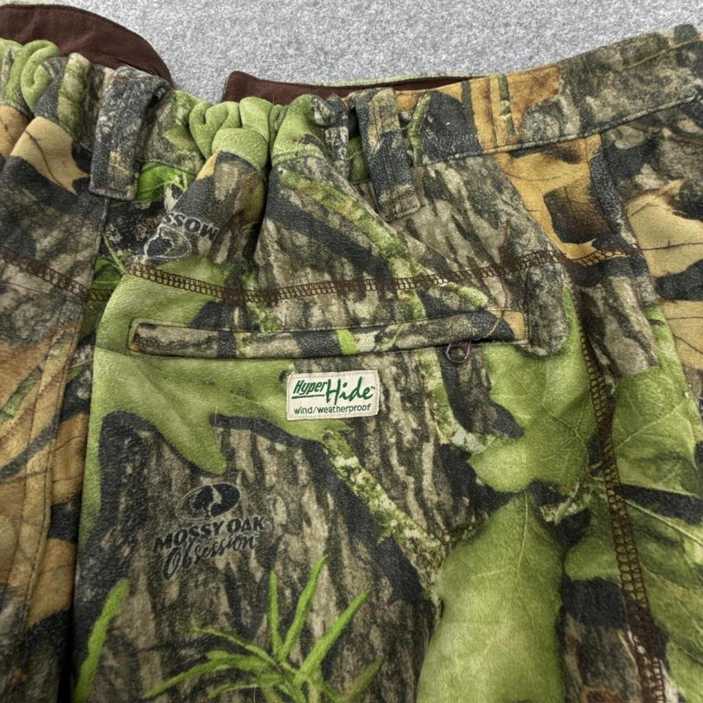 Green and brown camo sweatpants #camofashion