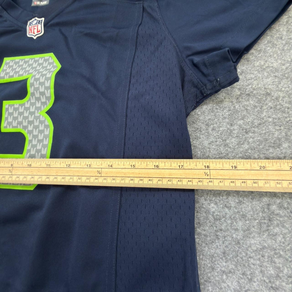 NFL Seattle Seahawks ‘Wilson’ Women’s Jersey in Navy Blue