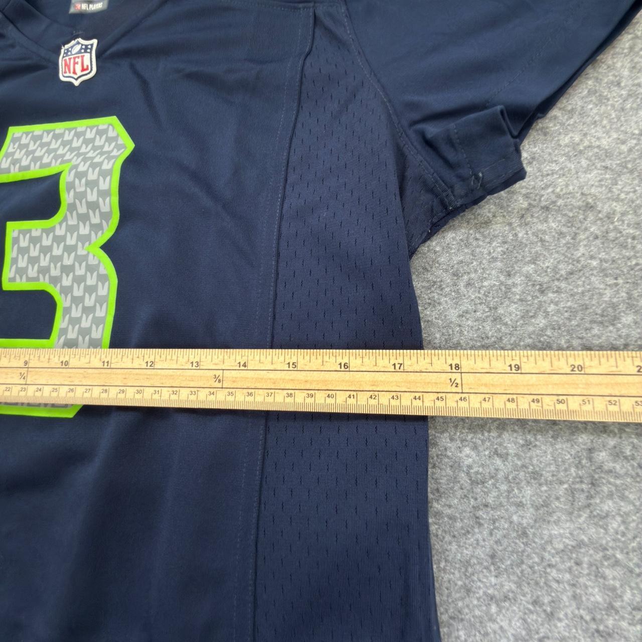 NFL Seattle Seahawks ‘Wilson’ Women’s Jersey in Navy Blue