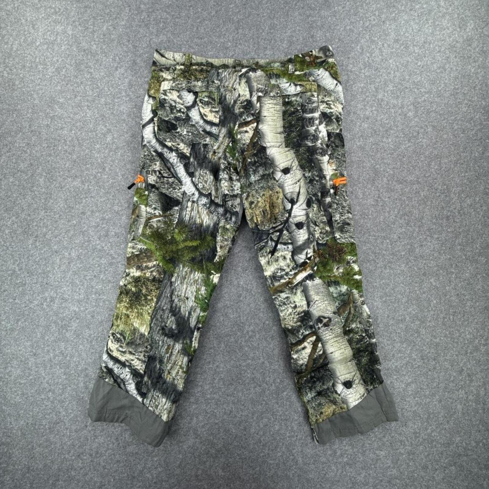 Green and grey Mossy Oak camo pants