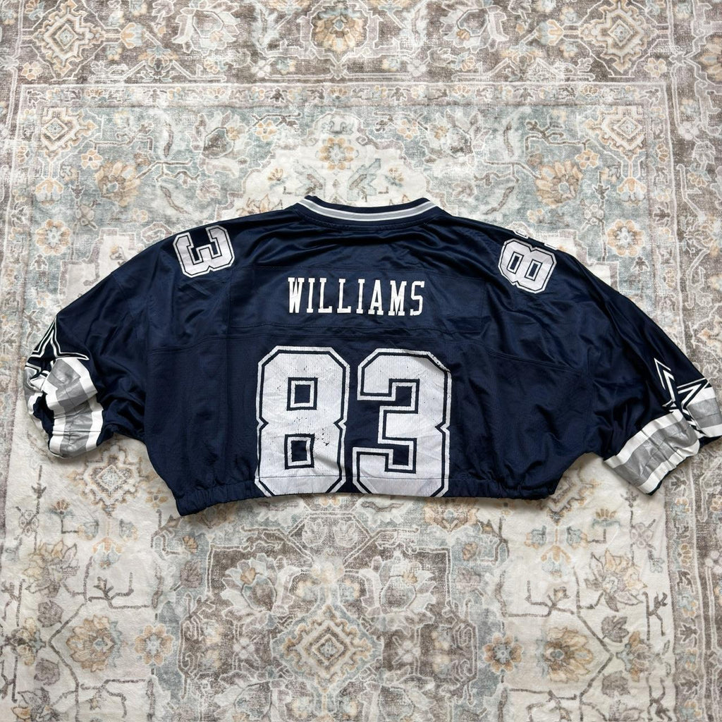 NFL Pro Line Dallas Cowboys Williams Cropped Jersey in Navy Women’s Size 5XL