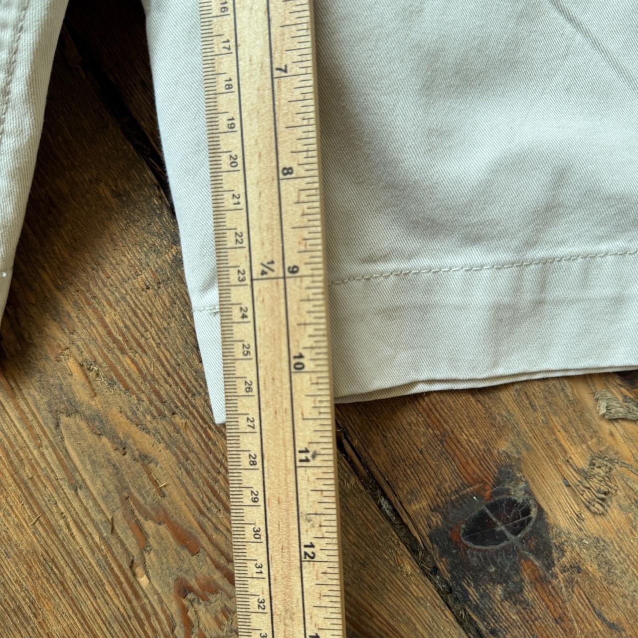 Cremieux Off White Cargo Shorts W36