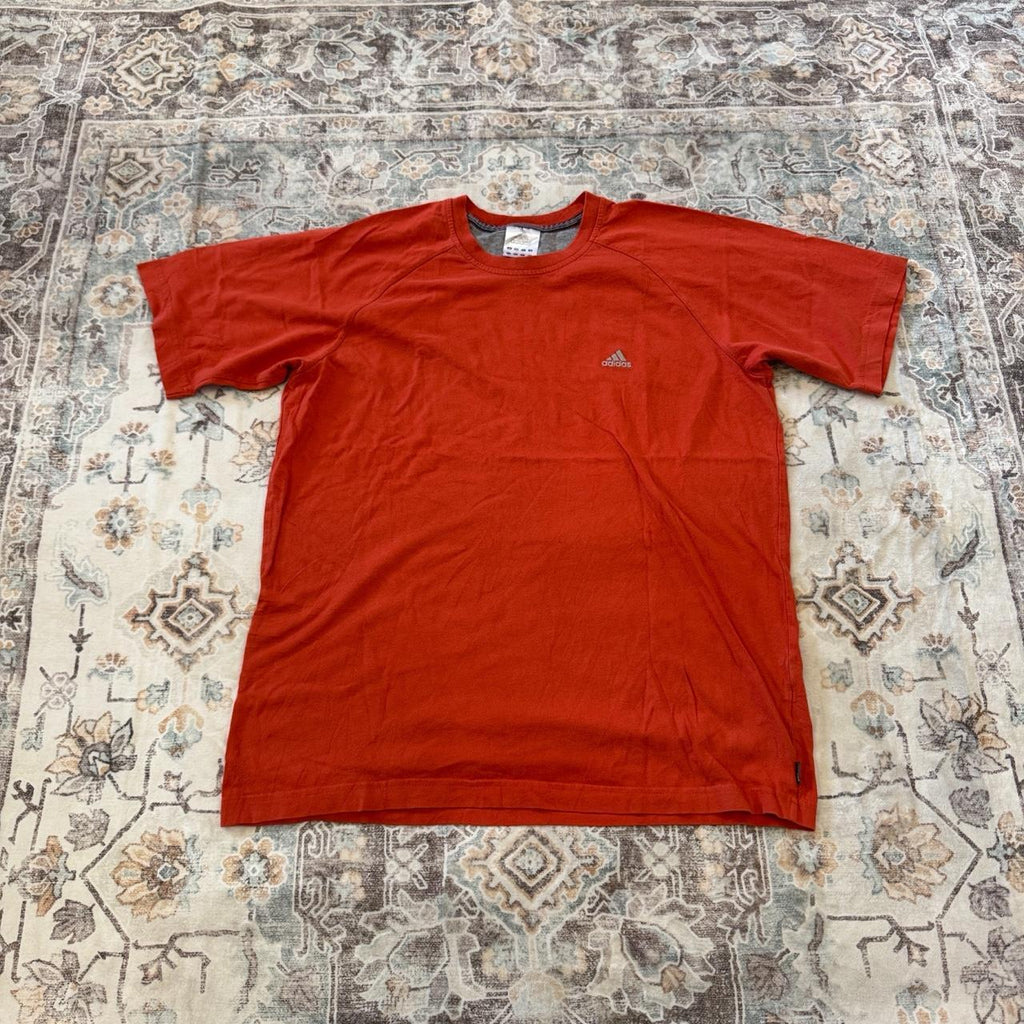 Adidas Orange T-Shirt Size L
