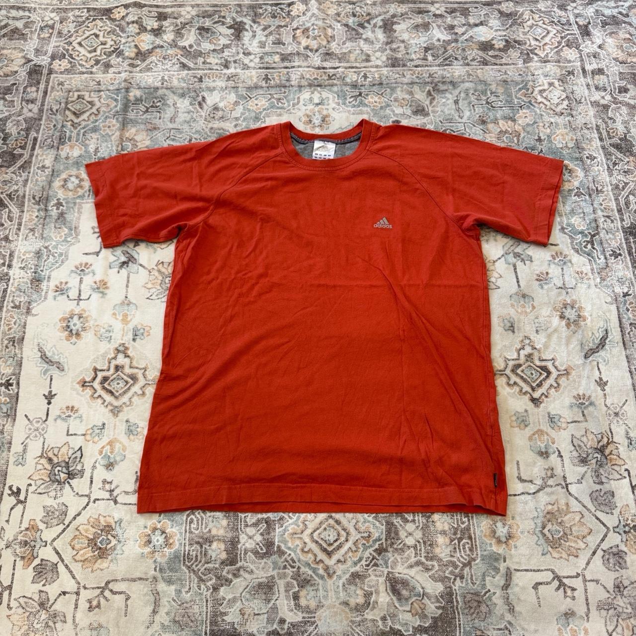 Adidas Orange T-Shirt Size L