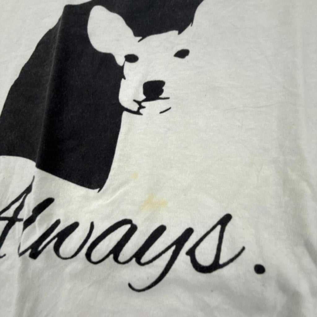 White and black Harry Potter t-shirt