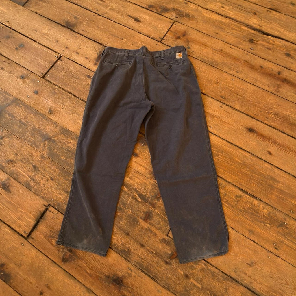 Carhartt Dark Brown Workwear Trousers W36