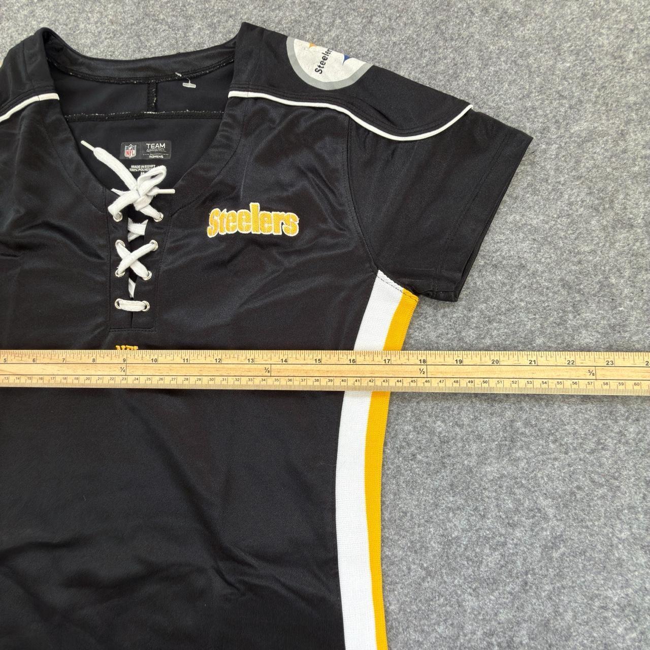 NFL Steelers Women’s Jersey in Black