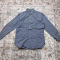 Ralph Lauren Classic Fit Blue Gingham Long-sleeved Button-up Shirt Size M