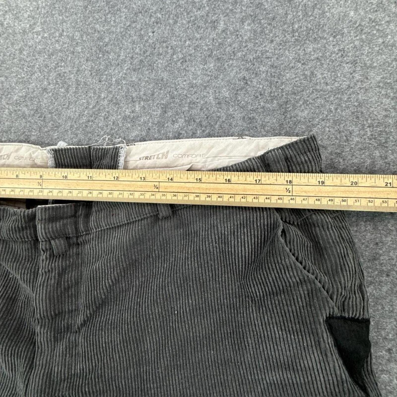 Grey corduroy trousers