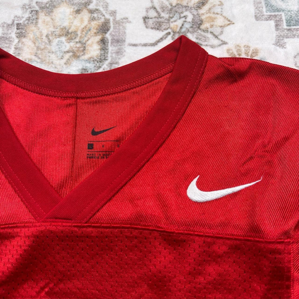Nike Red Football Jersey Size L
