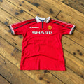 Umbro Vintage Manchester United Zip Collar Jersey Size XL