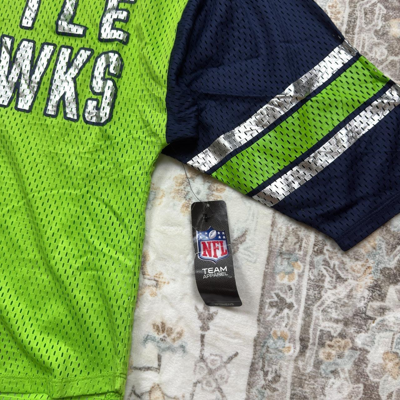 Seattle Seahawks Green and Navy Jersey Size S