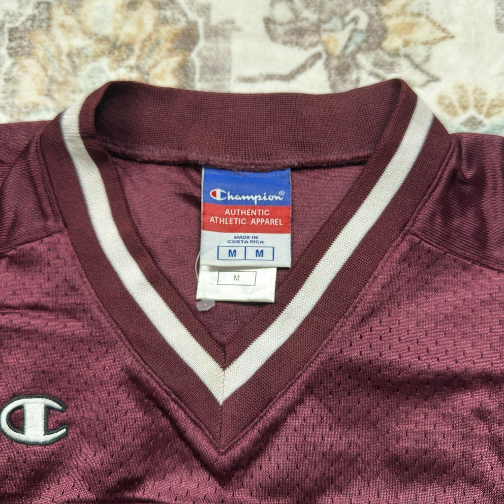 Champion Women’s Burgundy Cropped Jersey Size M