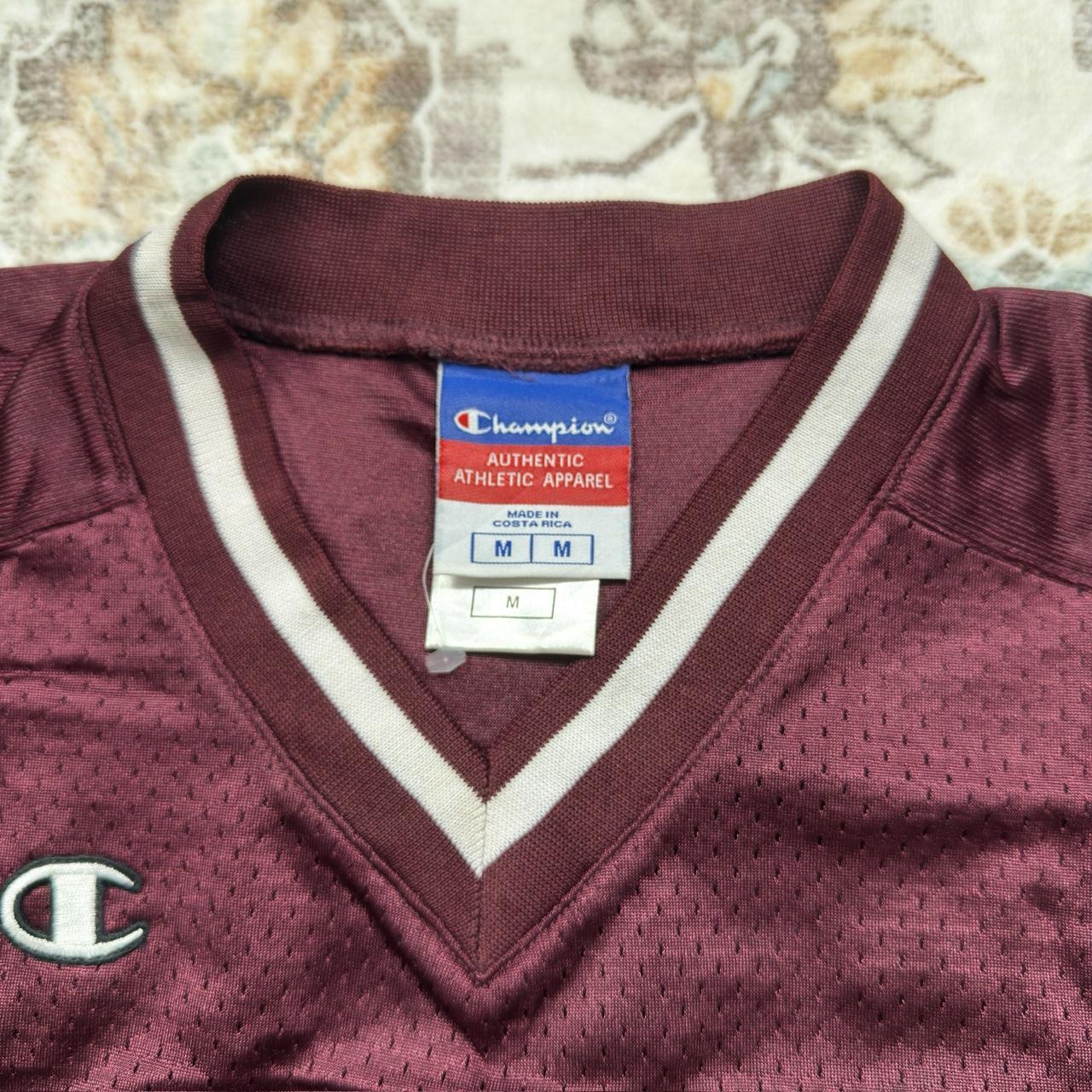 Champion Women’s Burgundy Cropped Jersey Size M