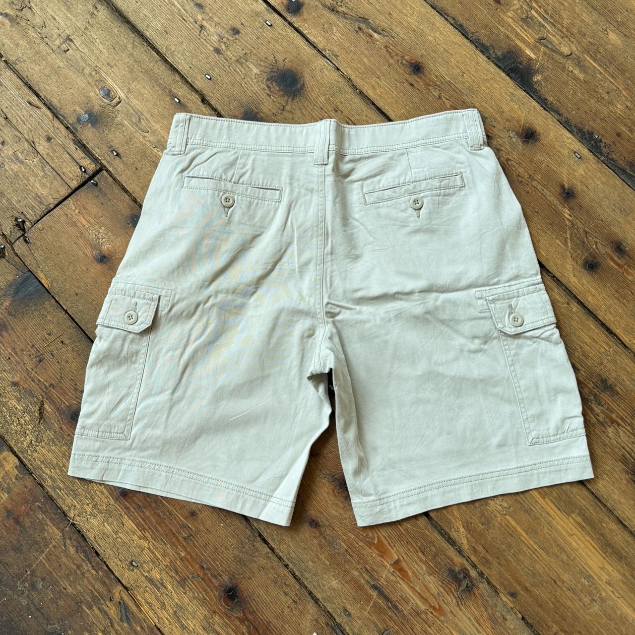 St. John’s Bay Comfort Stretch Off White Shorts W34