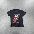 Black Rolling Stones 1975 US Tour T-shirt #rockmusic